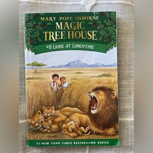 Magic tree house Books  #11 Lions at Lunchtime